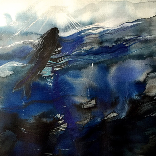 The Cry Of The Sirens, encre 2016