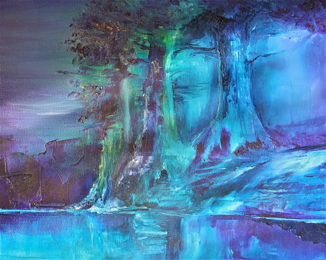 Golgotha, huile sur toile 2012