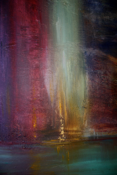Ascension, huile sur toile 2015