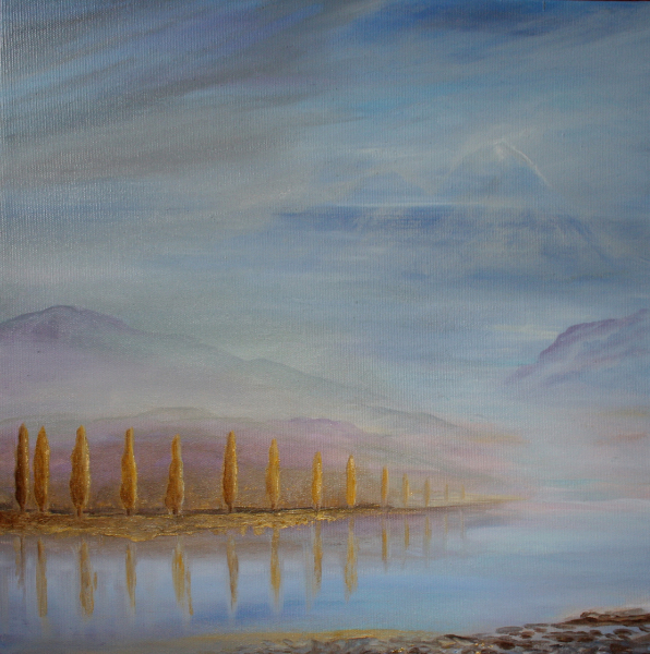 Sérénité, huile sur toile 2015