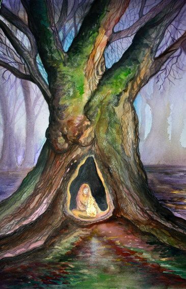 Retour à Soi, aquarelle 2012
