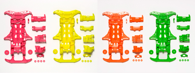 カラフルなvsシャーシ タミヤ プラモデルファクトリー 新橋店 Tamiya Plamodel Factory Shimbashi