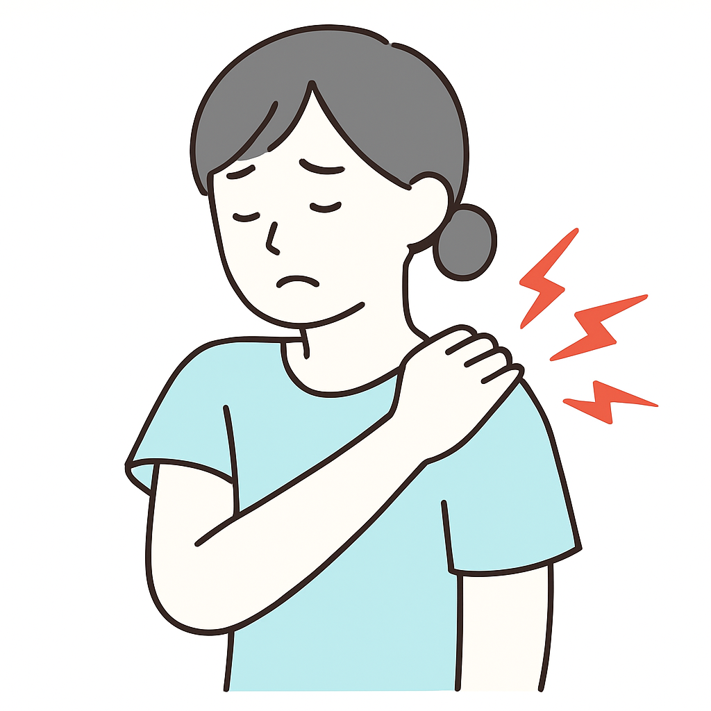 五十肩なのに腰が固い！！意外な原因とは