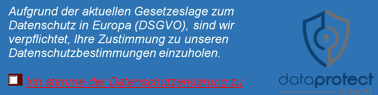 Datenschutzinformation - zur Kenntnis nehmen - Zustimmung erteilen - wie kann der Verantwortliche informieren