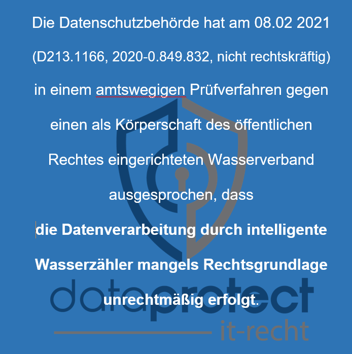 der intelligente Wasserzähler