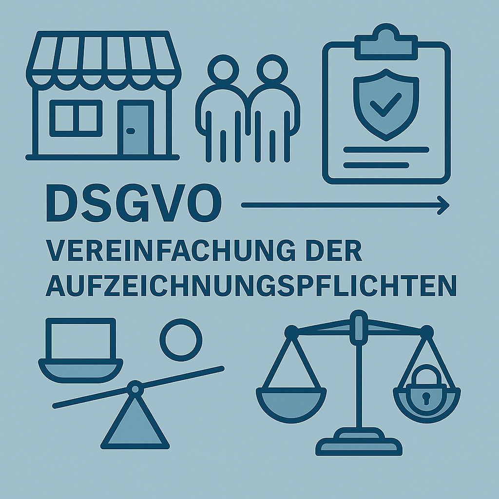 Vereinfachungen für KMUs bei der Dokumentation nach der DSGVO - kein Verzeichnis der Verarbeitungstätigkeiten mehr?
