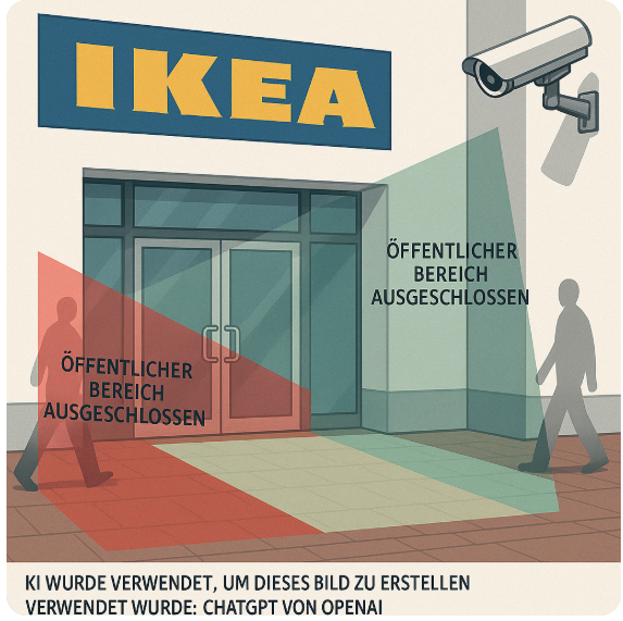 Update - Geldbuße gegen IKEA wegen Videoüberwachung - nicht rechtskräftiger Bescheid der DSB wurde veröffentlicht