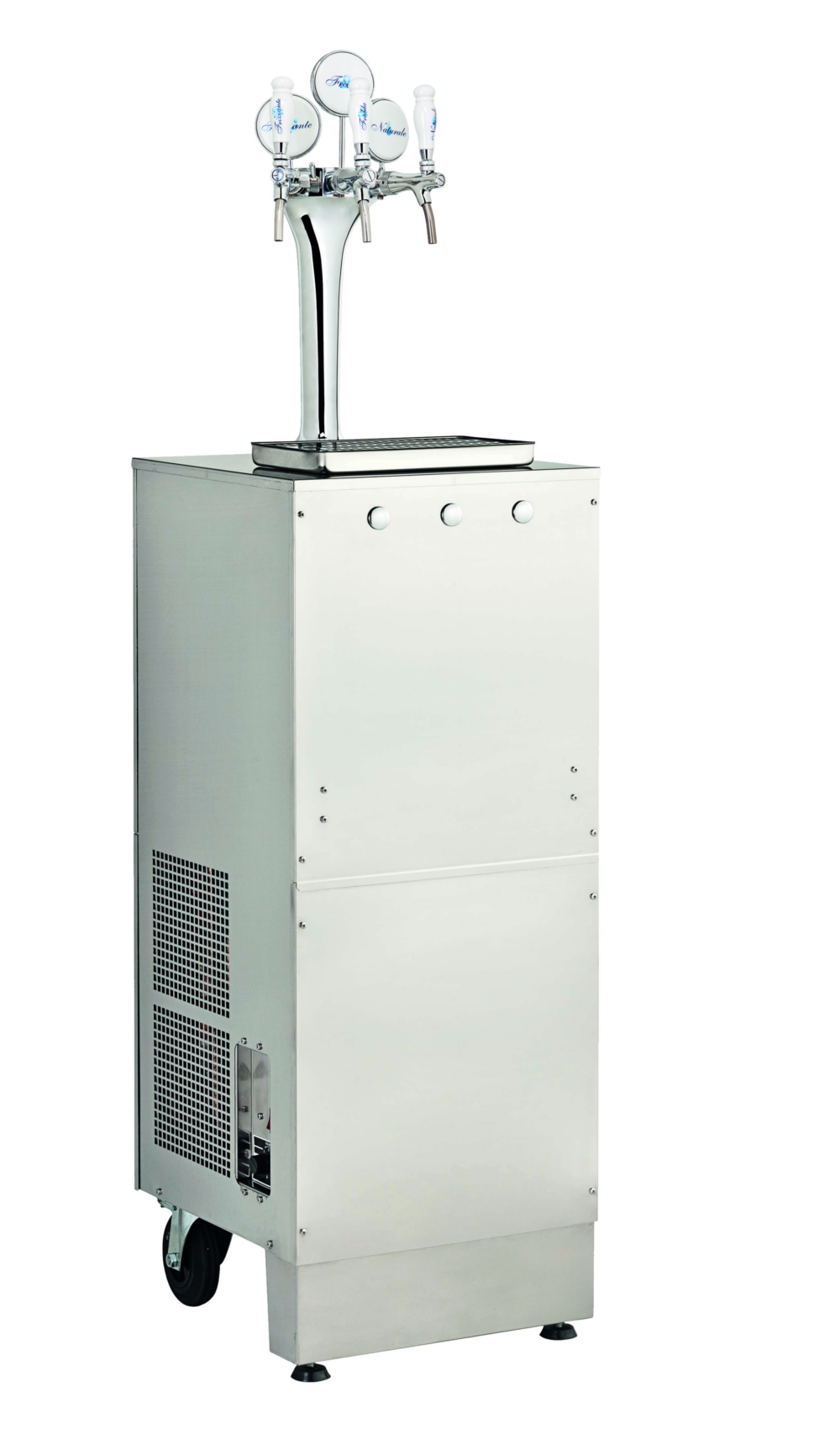 Refrigeratore carrellabile