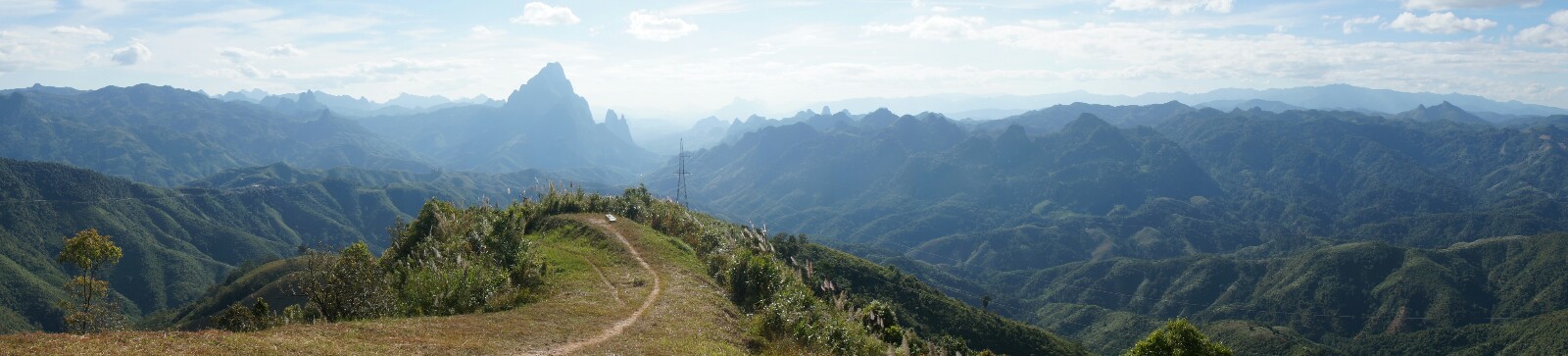 Panorama pas degeu en redescendant sur les sources chaudes