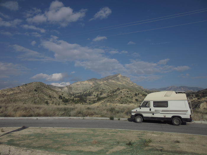 Ducato 280 Weinsberg cosmos Spanien Berge