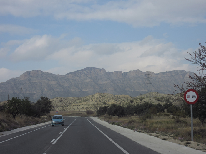Berge Spanien Landtstraße Mautfrei