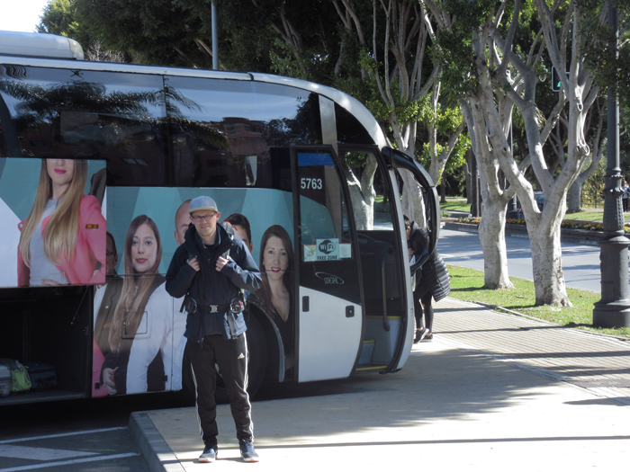 Für eine Woche kommt ein guter Kollege vorbei. Von Hamburg aus fliegt er nach Malaga und ist von dort mit dem Bus in einer guten Stunde in Estepona