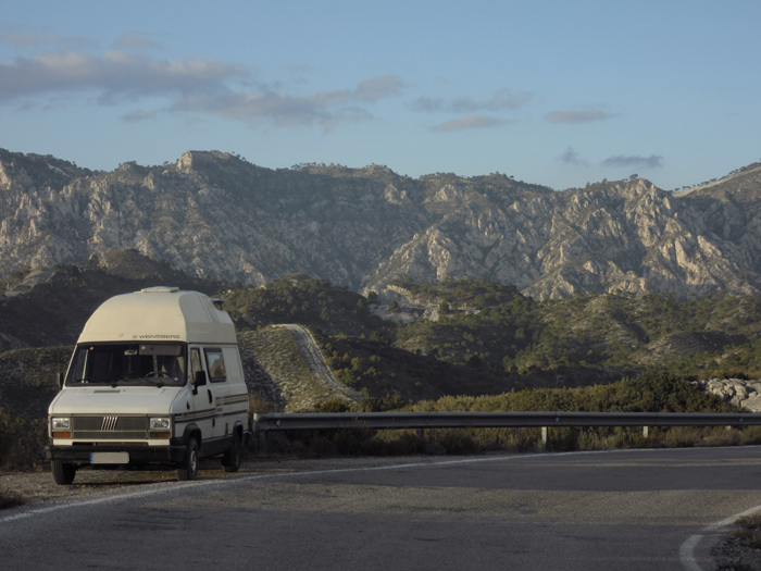 Weinsberg cosmos Berge Spanien Ducato 280