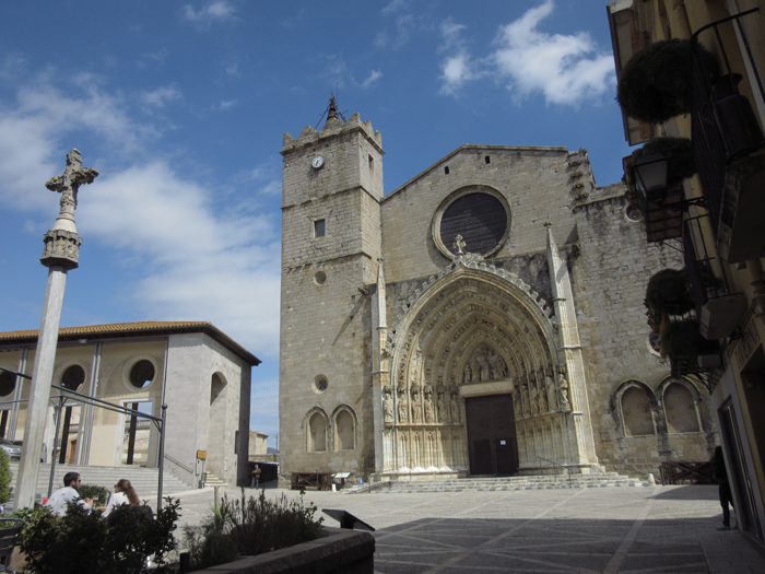 Basilika Santa Maria Kriche Spanien Gothik