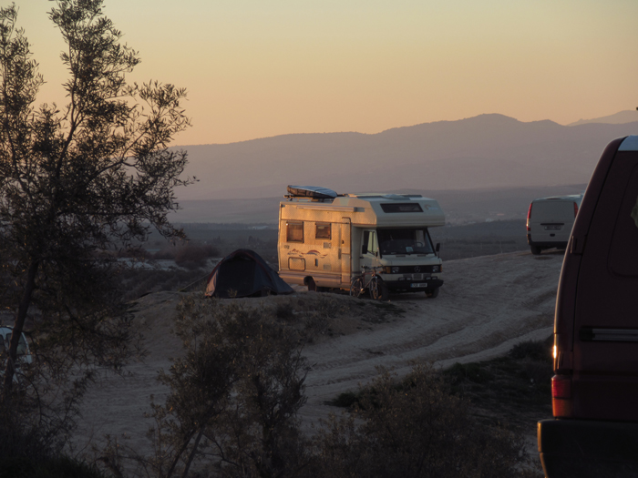 Vanlife Santa Fe Sunset