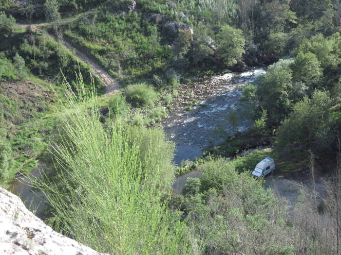 Vanlife Portugal Freistehen