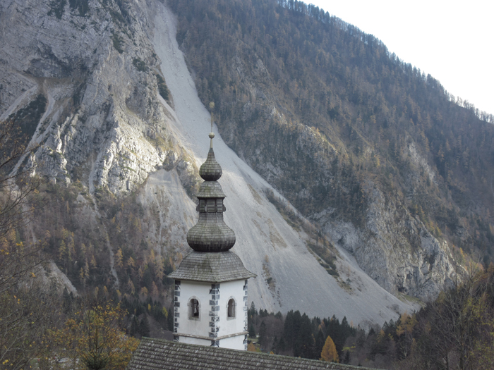 Slowenien Berge Kirche
