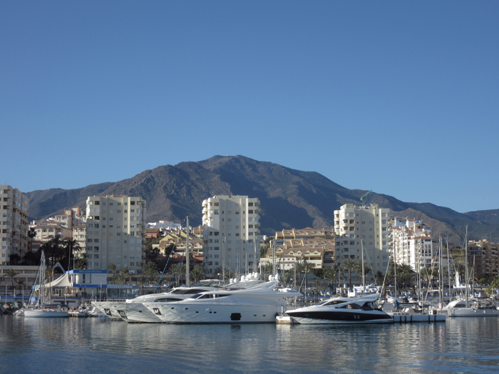 Estepona Hafen Fischer Yachten