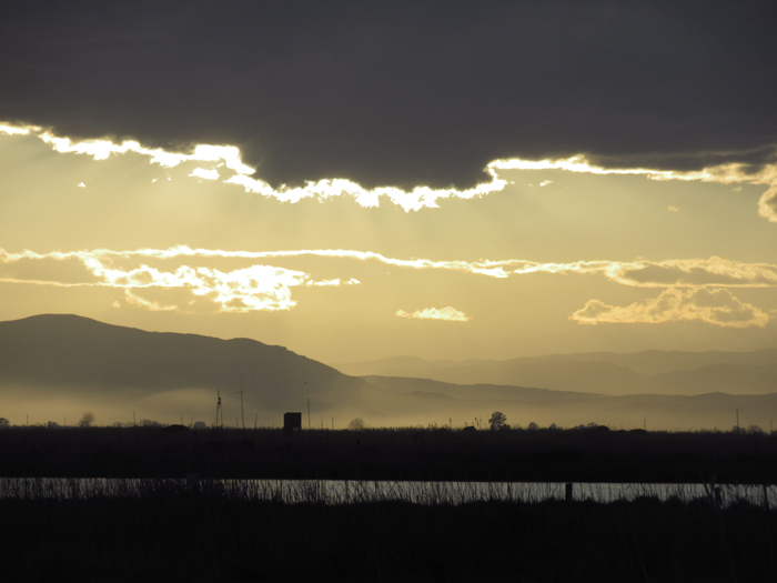 Sunset Ebro Delta