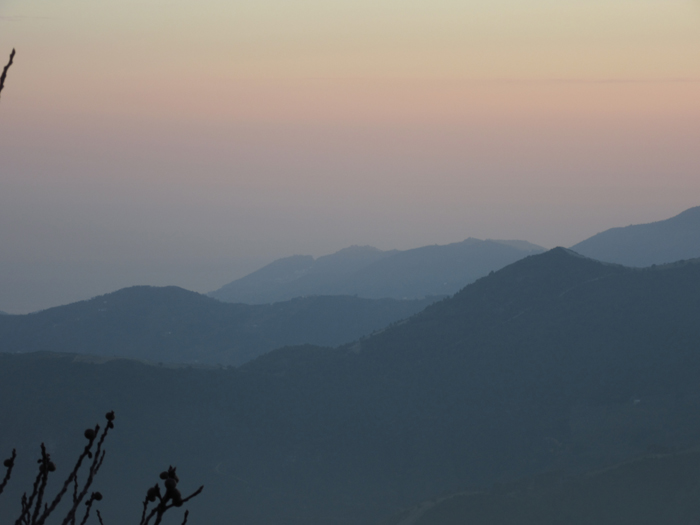 Gebirge Sunset Berge