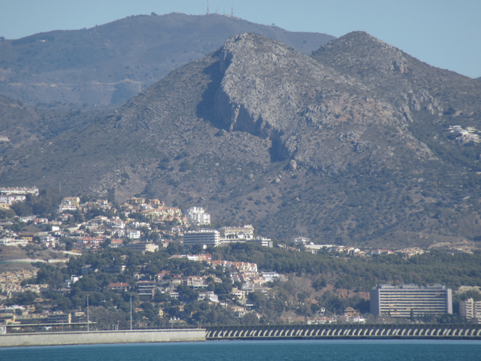 Malaga Küste Meer Mittelmeer