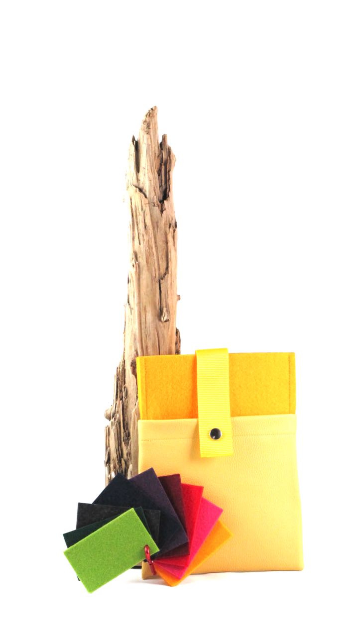 CASE in Gelb, Tasche in Pomelo