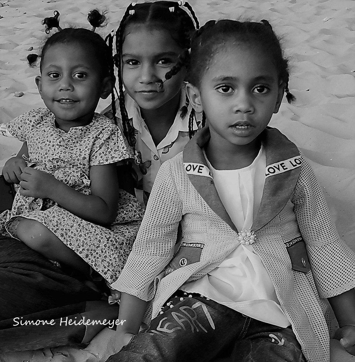 Die Mädchen am Fuße des Jebel Barka, Sudan