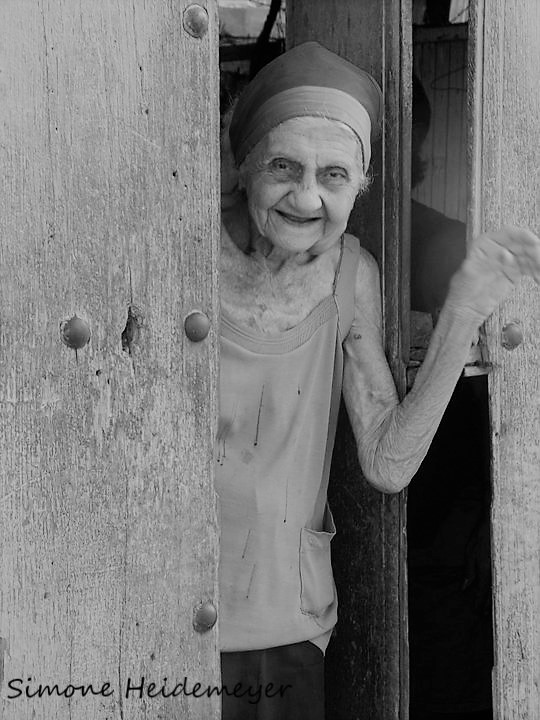 Das Lächeln der alten Kubanerin