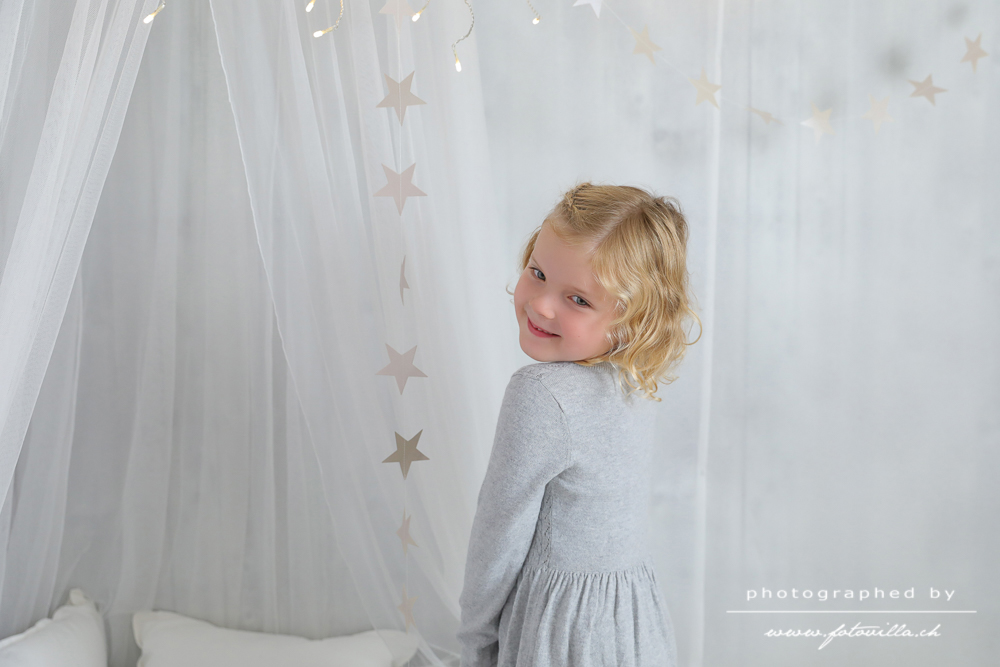 Kinder Weihnacht Foto Shooting Bern