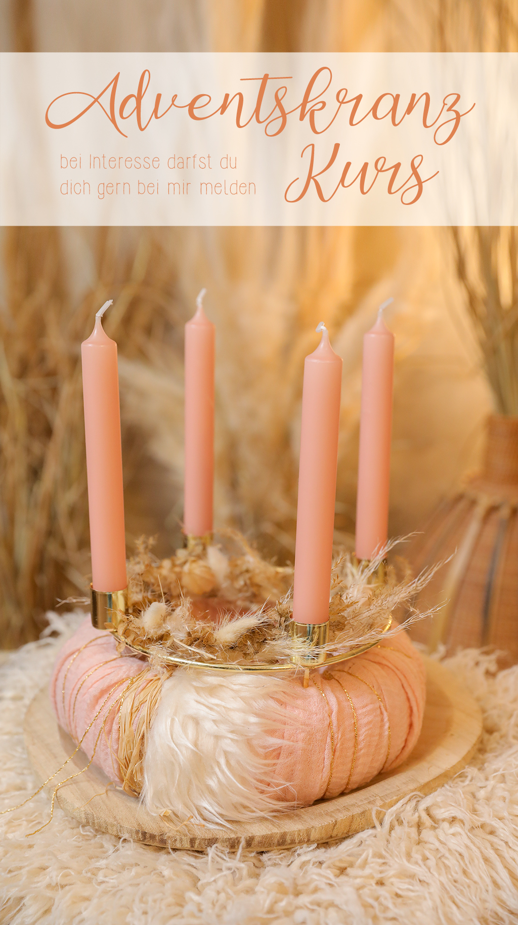 Adventskranz Workshop Bern