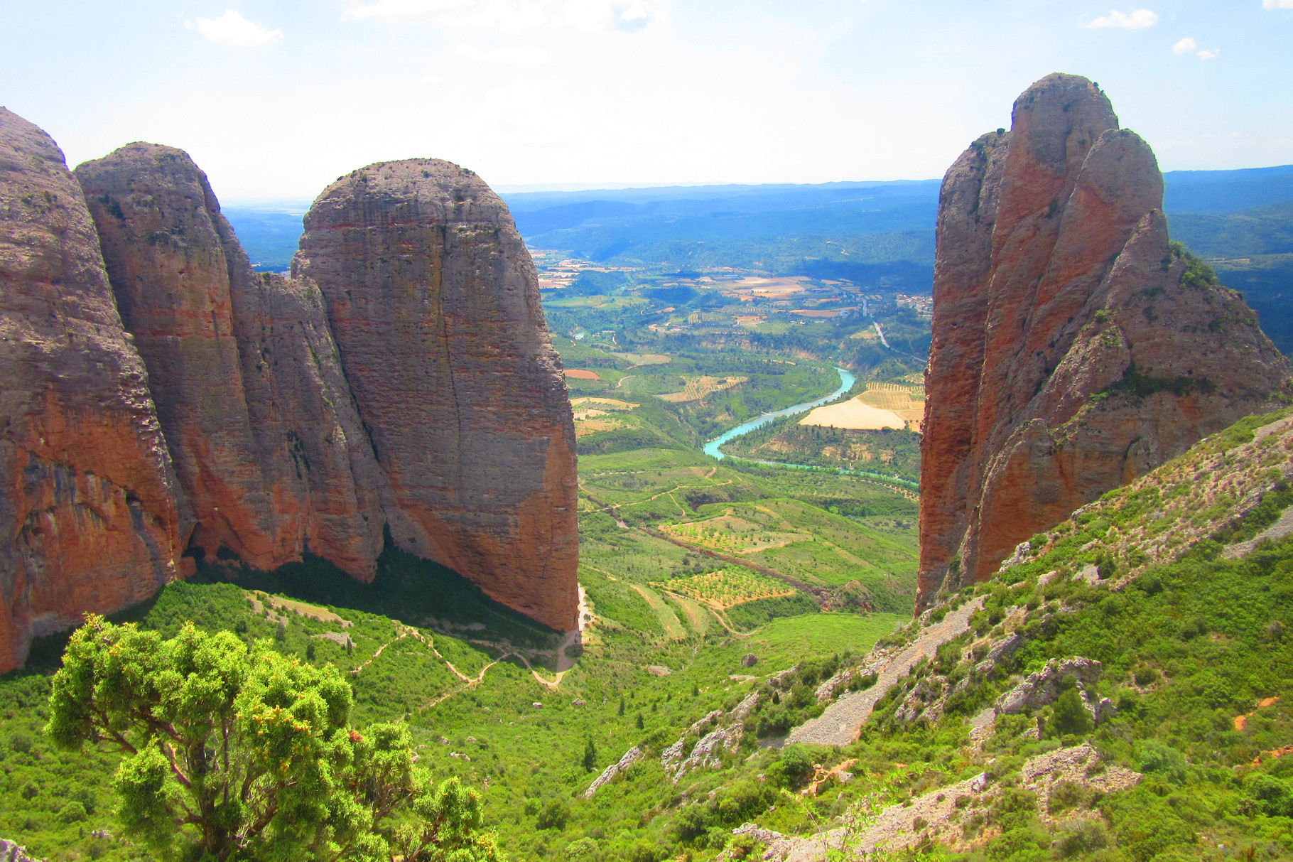 Portes ouvertes à... Los mallos de Riglos ( Aragon )