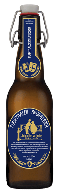 FÜÜRTHALER  BRUGGEBIER - Erstausschank 30.06.2018, Gasthaus Engel