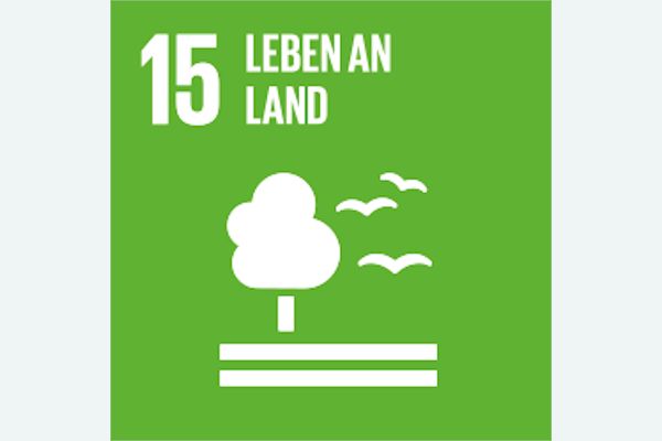 Landökosysteme schützen, wiederherstellen und ihre nachhaltige Nutzung fördern, Wälder nachhaltig bewirtschaften, Wüstenbildung bekämpfen, Bodendegradation beenden und umkehren und dem Verlust der biologischen Vielfalt ein Ende setzen