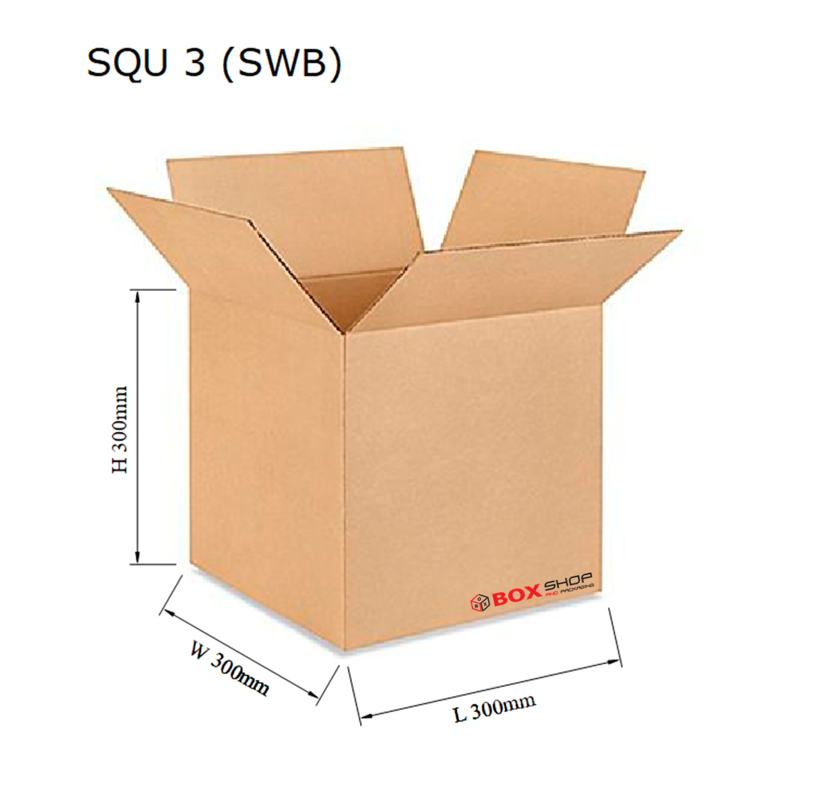 Square Cardboard Box 3 For Sale Box Shop Johannesburg Packaging Store Moving Boxes