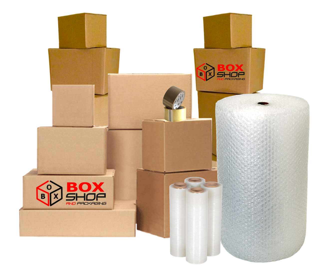 Стрейч коробка. Упаковочный материал. Материалы для упаковки товаров. Упаковочный материал для переезда.