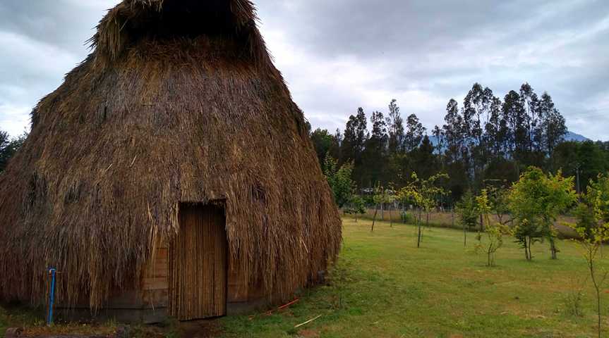 Ruka-Haus der Mapuche
