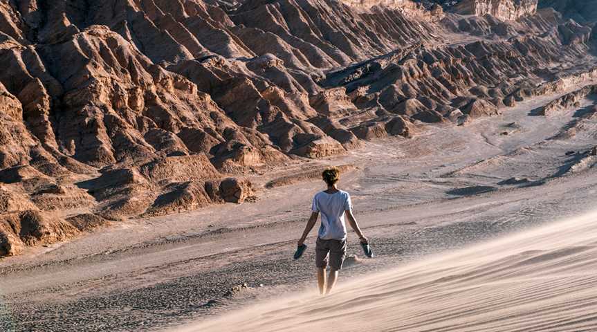 Valle de la Luna bei San Pedro de Atacama