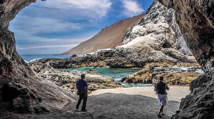 Cueva de Anzota bei Arica