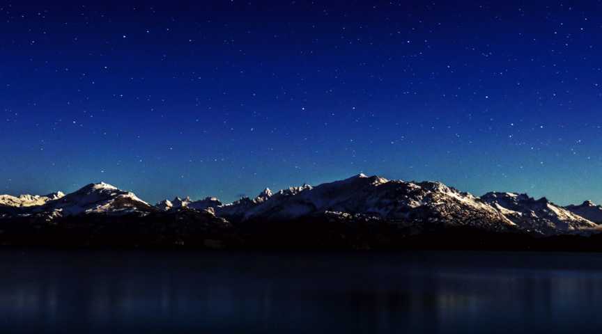 Sternenklare Nacht bei Chile Chico