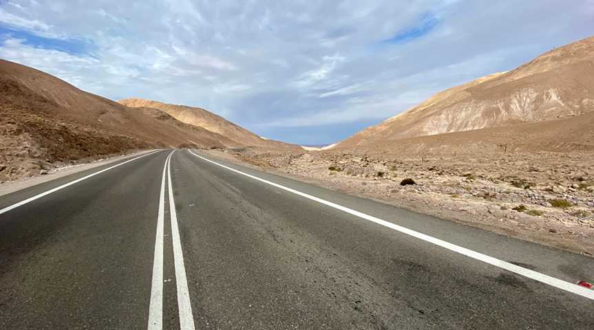 Fahrt von Arica Richtung Putre