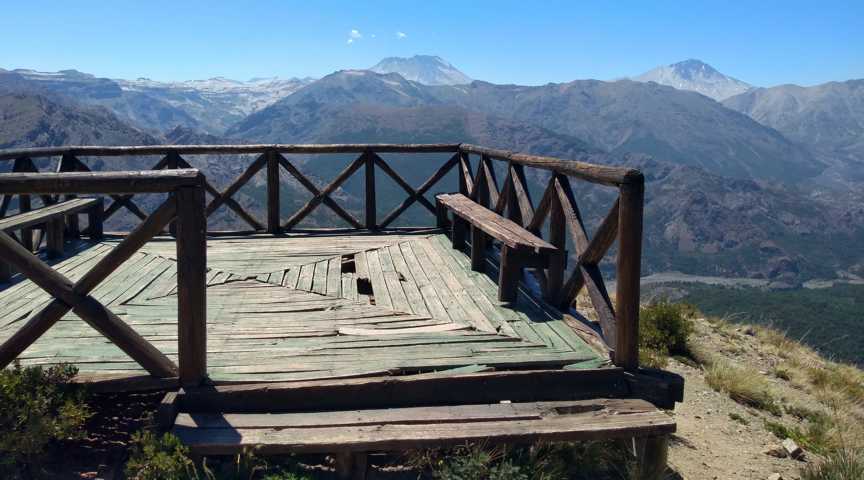 Aussichtspunkt Valle Venado im Nationalpark Altos de Lircay