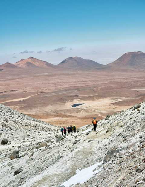 Vulkanlandschaft um San Pedro de Atacama
