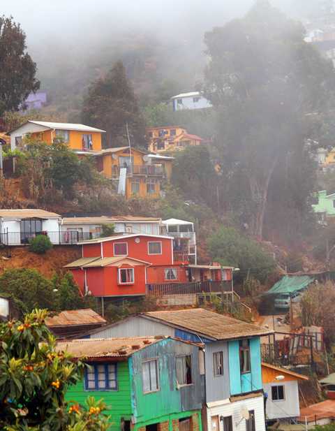 Das improvisierte Leben auf den Hügeln von Valparaíso 1