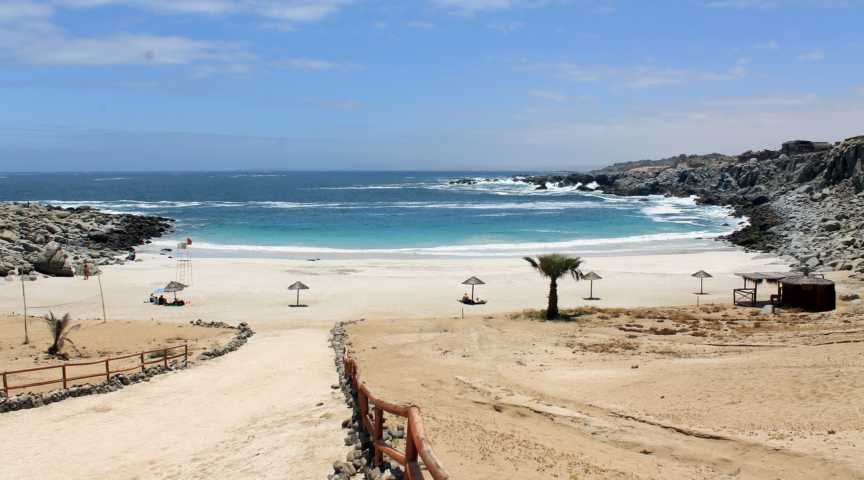 Bahía Inglesa an der Küste der Atacama