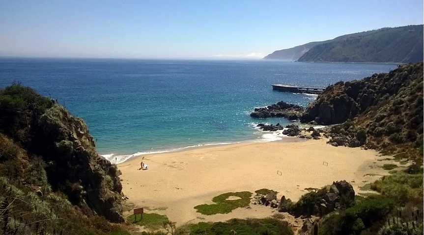 Playa Chica von Laguna Verde bei Valparaíso