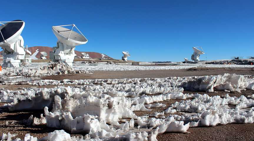 ALMA-Observatorium bei San Pedro de Atacama
