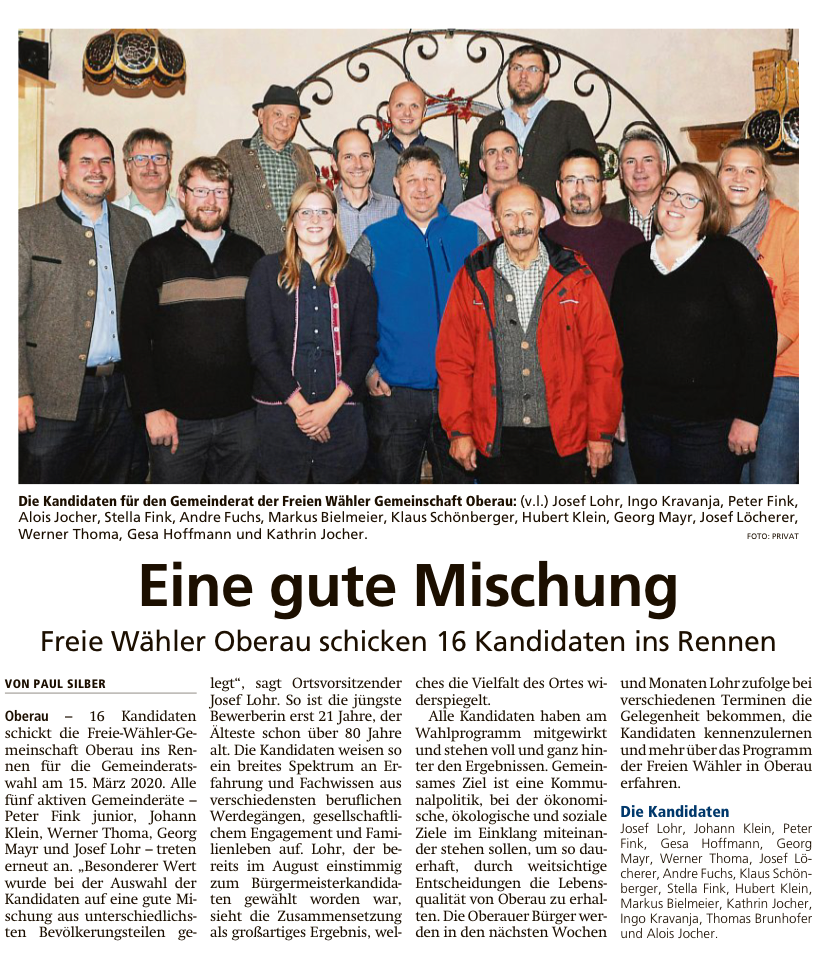 Garmisch-Partenkirchner Tagblatt vom 27.11.2019