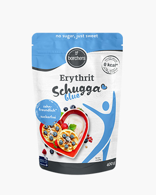 borchers Schugga blue, 400 g  Erythrit im Standbeutel