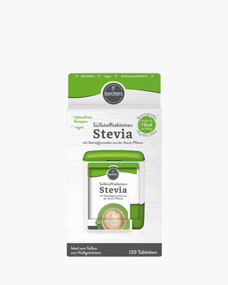 borchers Süßstofftabletten Stevia, 120 Stück im Spender 