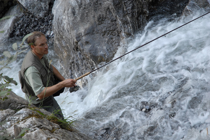 Spannendes und aktives Bachfischen